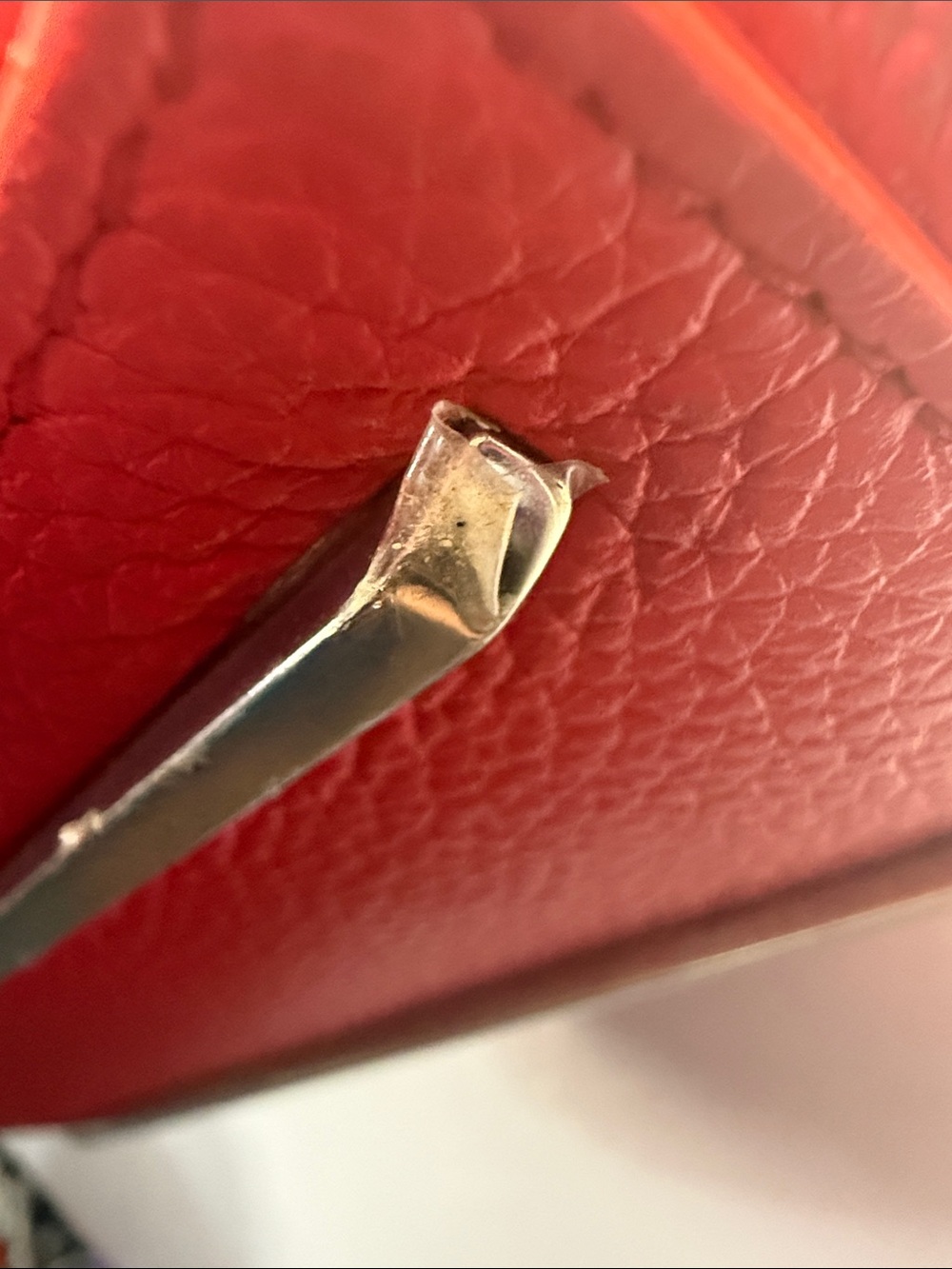 Balenciaga Rose Corail Leather Mini Le Dix Cartable Top Handle Bag - Picture 10 of 14